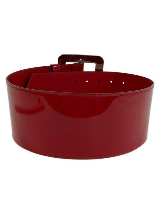 Gucci Belt 80 32 Red Leather main image 4